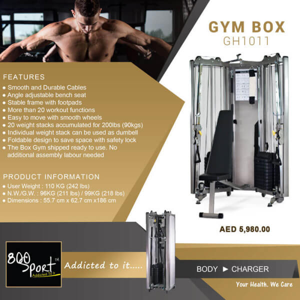 Gym Box 800sport Workout Equibement